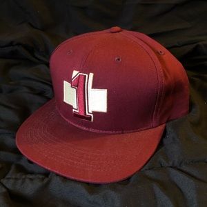 Maroon Pink Dolphin snapback